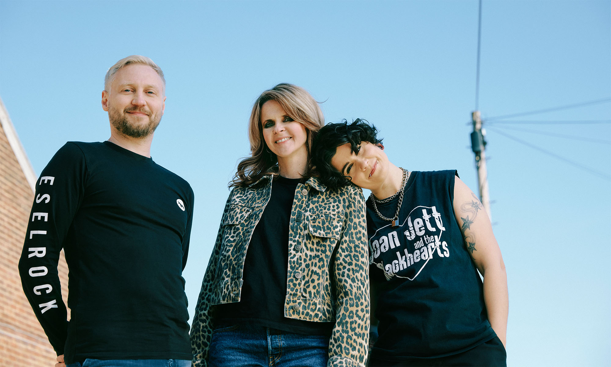 Billy Lunn, Charlotte Cooper und Camille Phillips von der Band The Subways