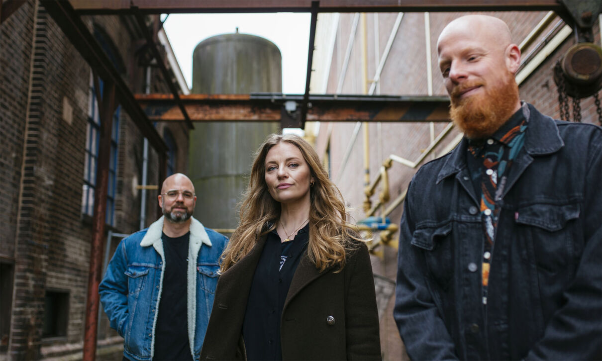 Die Mitglieder der niederländischen Elektronikband Tinlicker.