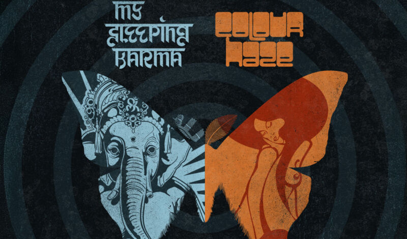 Plakat für das gemeinsame Konzert von Coloourhaz und My sleeping Karma