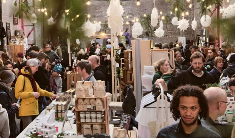 Eindrücke vom Flooowmarkt in der Pattenhalle in Ehrenfeld