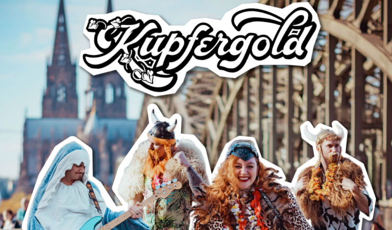 Konzertplakat Kupfergold