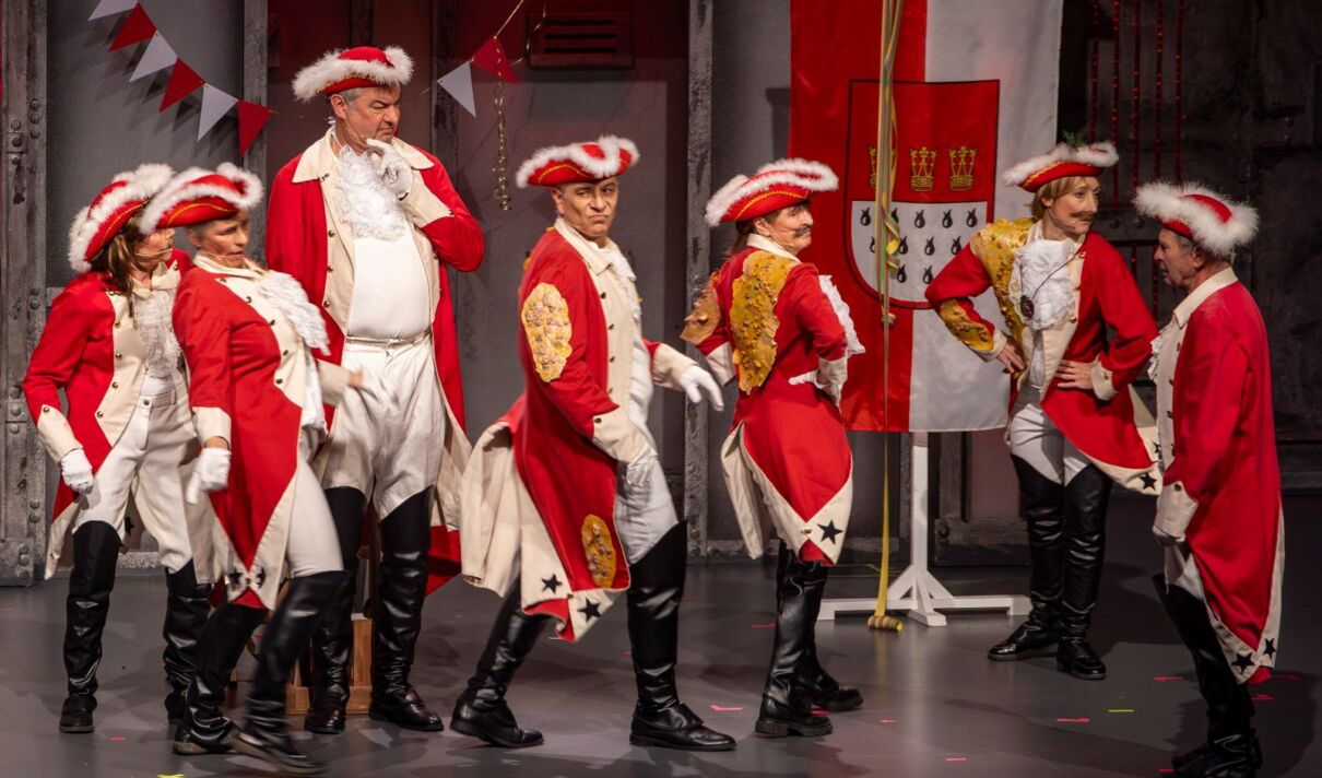 Rote Funken bei der Stunksitzung 2025/2026