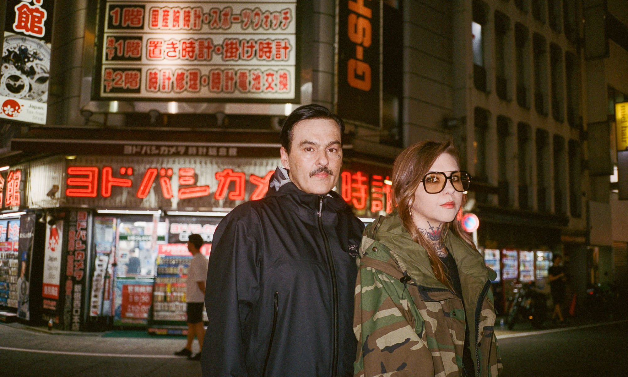 Sara Taylor und Ryan George vom EBM-Duo Youth Code.