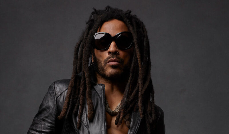 Der Musiker Lenny Kravitz mit Sonnenbrille.