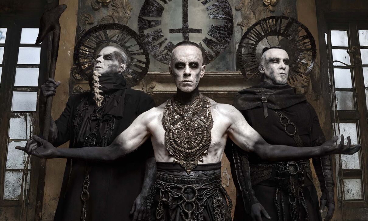 Musiker der Black-Metal-band Behemoth.