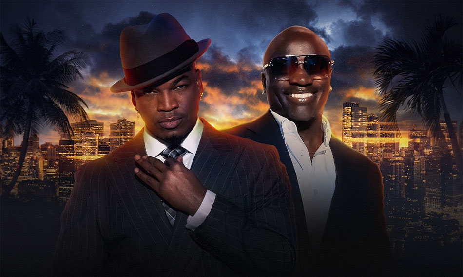 Die beiden Musiker Ne-Yo und Akon