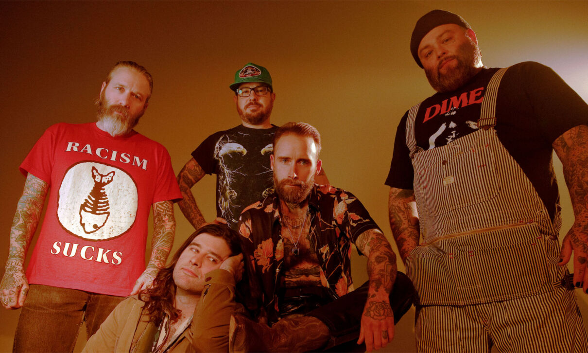 Die Musicker der kanadischen Post-Hardcoreband Alexisonfire