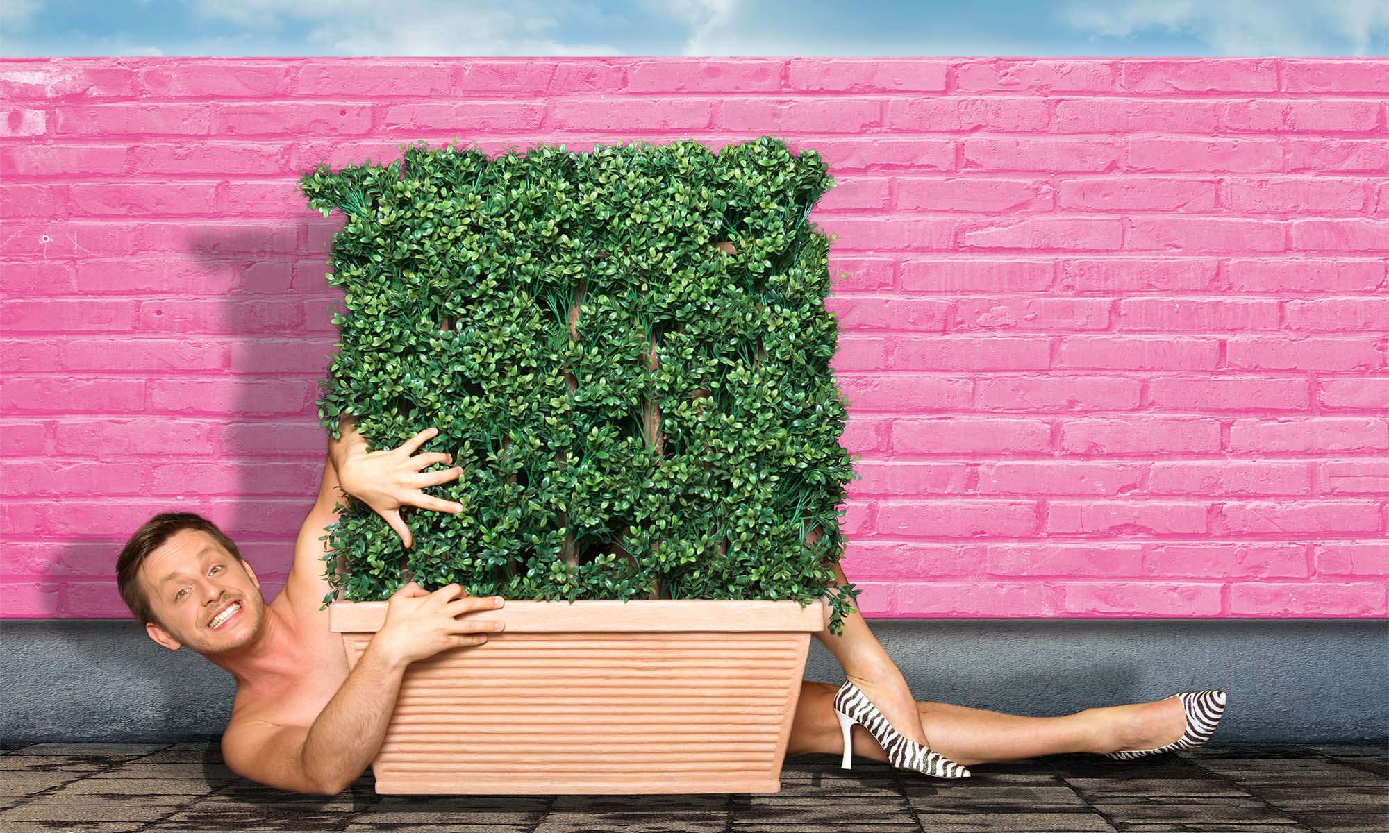 Szenebild aus dem Comedystück Cavequeen.