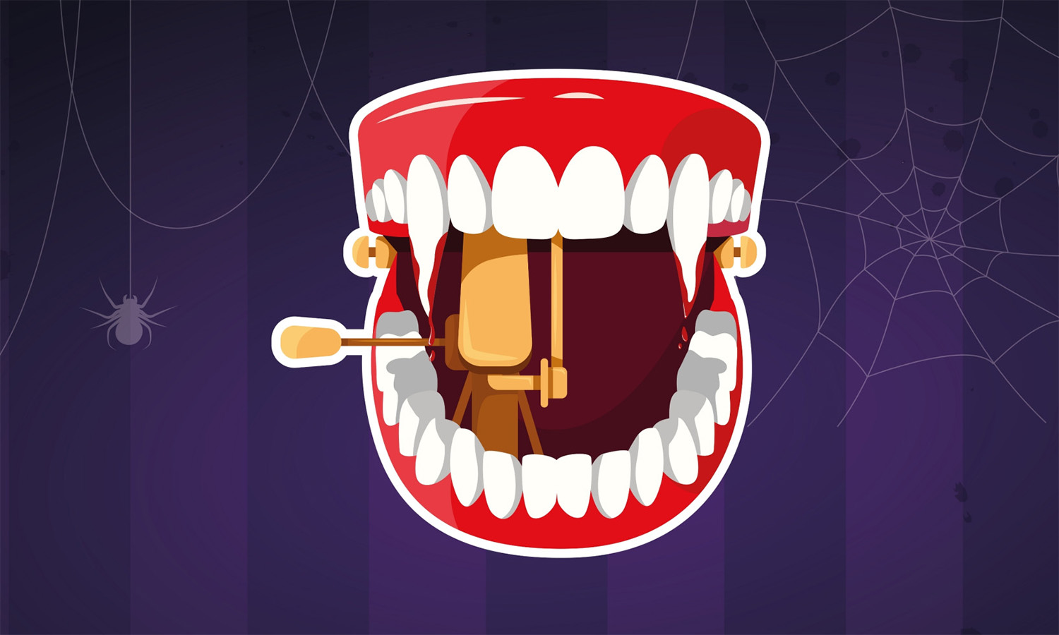 Plakat für die Aufführung "Dracula - a Comedy of Terrors".