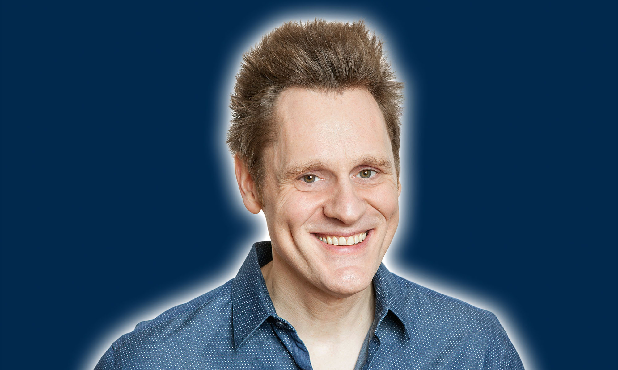 Der Biologe und kabarettist Keirut Wenzel