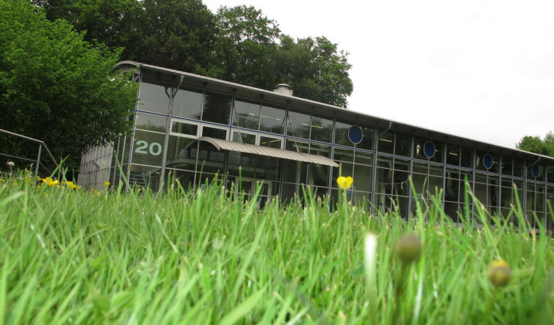 Ein Foto des Wasserwerks Westhoven