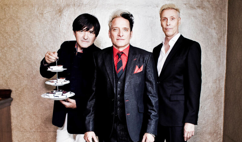 Rodrigo González, Bela B und Farin Urlaub (v.l.n.r.) von der Berlinder Bänd Die Ärzte