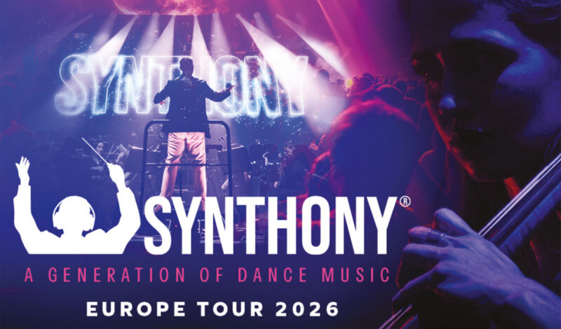 Plakat der Musikveranstaltung Synthony