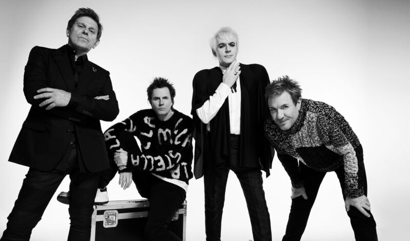 Die Musiker der britischen New-Wave-Band Duran Duran