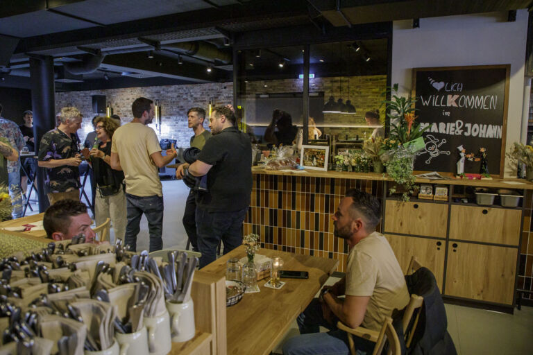 Das Brauhaus Marie & Johann an der Aachener Straße von innen.