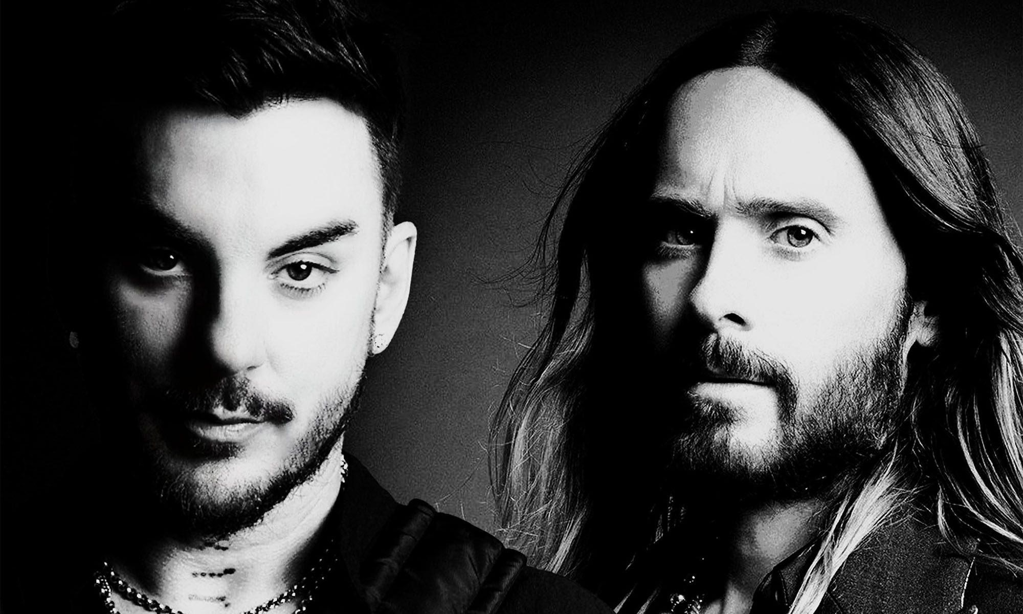 Shannon (li.) und Jared Leto von der Band Thirty Seconds to Mars.