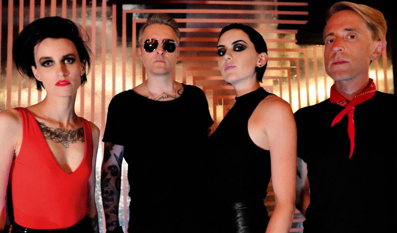 Die vier Mitglieder der kanadischen Post-Punk-Band Actors.