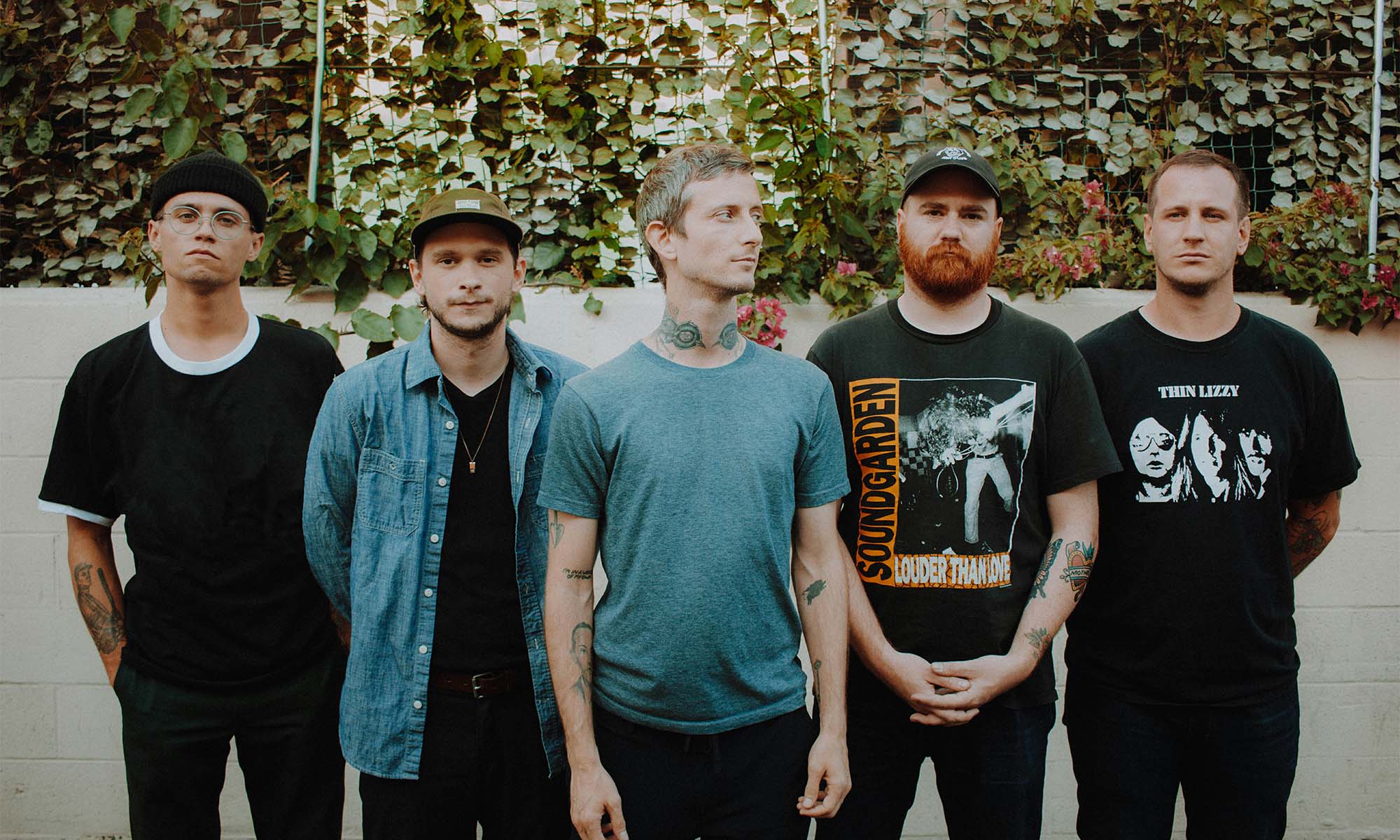 Die fünf Musiker der US-amerikanischen Alternativerockband Drug Church