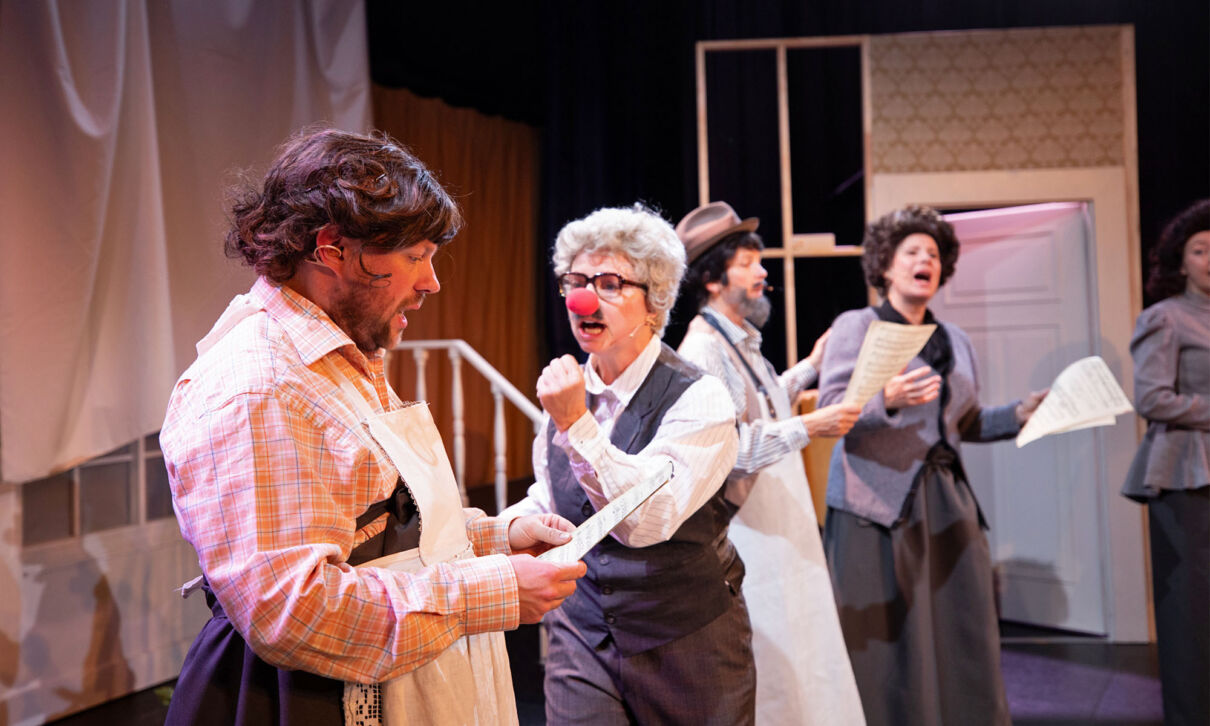 Eine Szene aus dem Theaterstück "Millowitsch. Endlich wieder lachen"