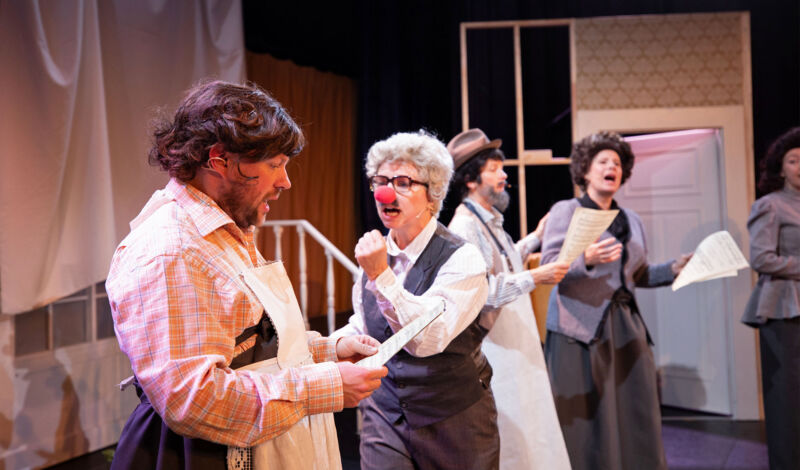 Eine Szene aus dem Theaterstück "Millowitsch. Endlich wieder lachen"