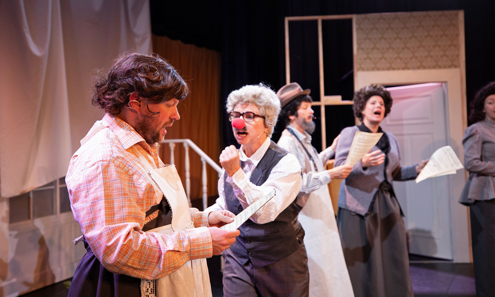 Eine Szene aus dem Theaterstück "Millowitsch. Endlich wieder lachen"