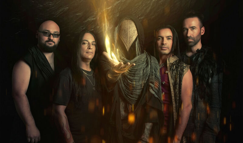 Die tunesischem Progressive-Metalband Myrath.