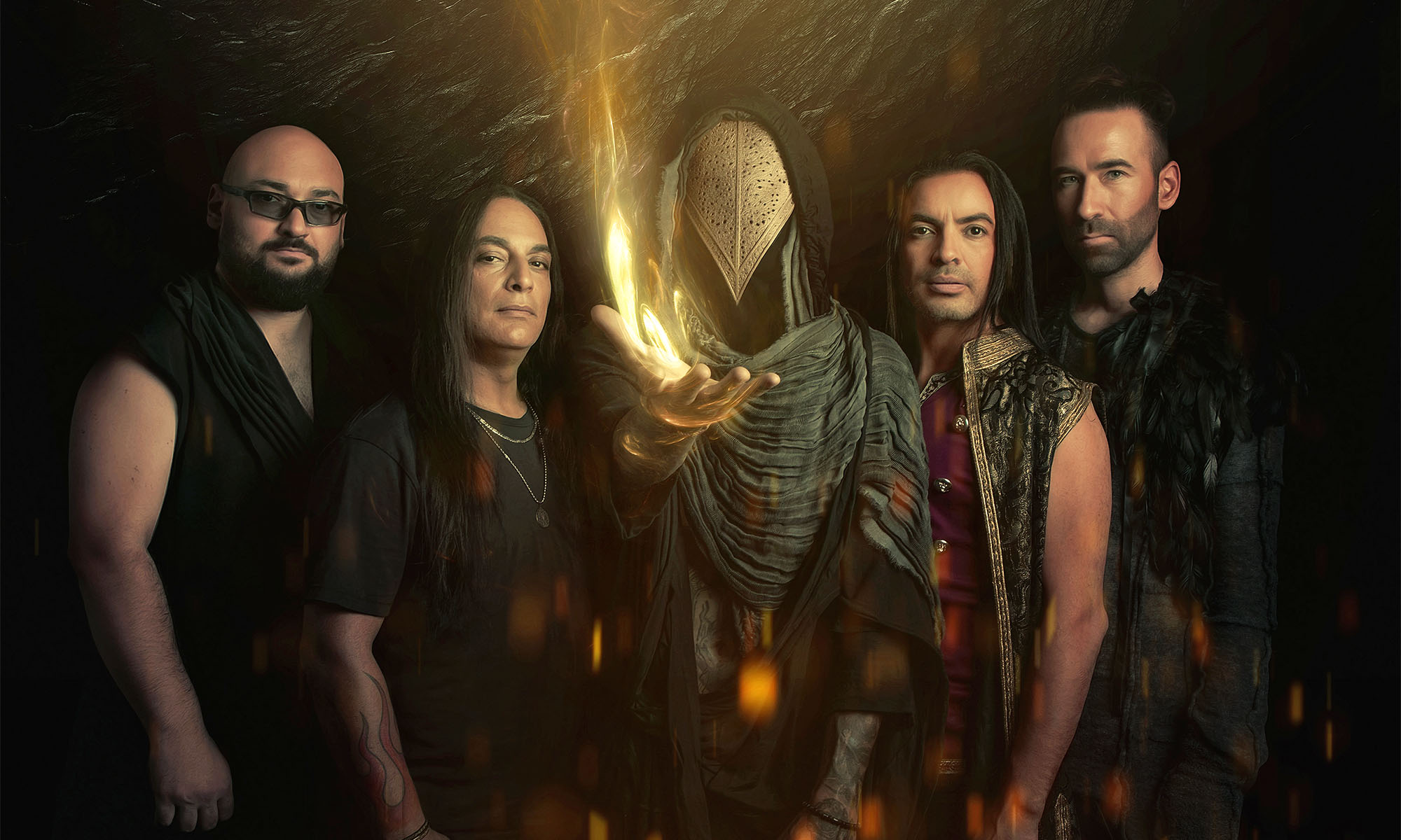 Die tunesischem Progressive-Metalband Myrath.