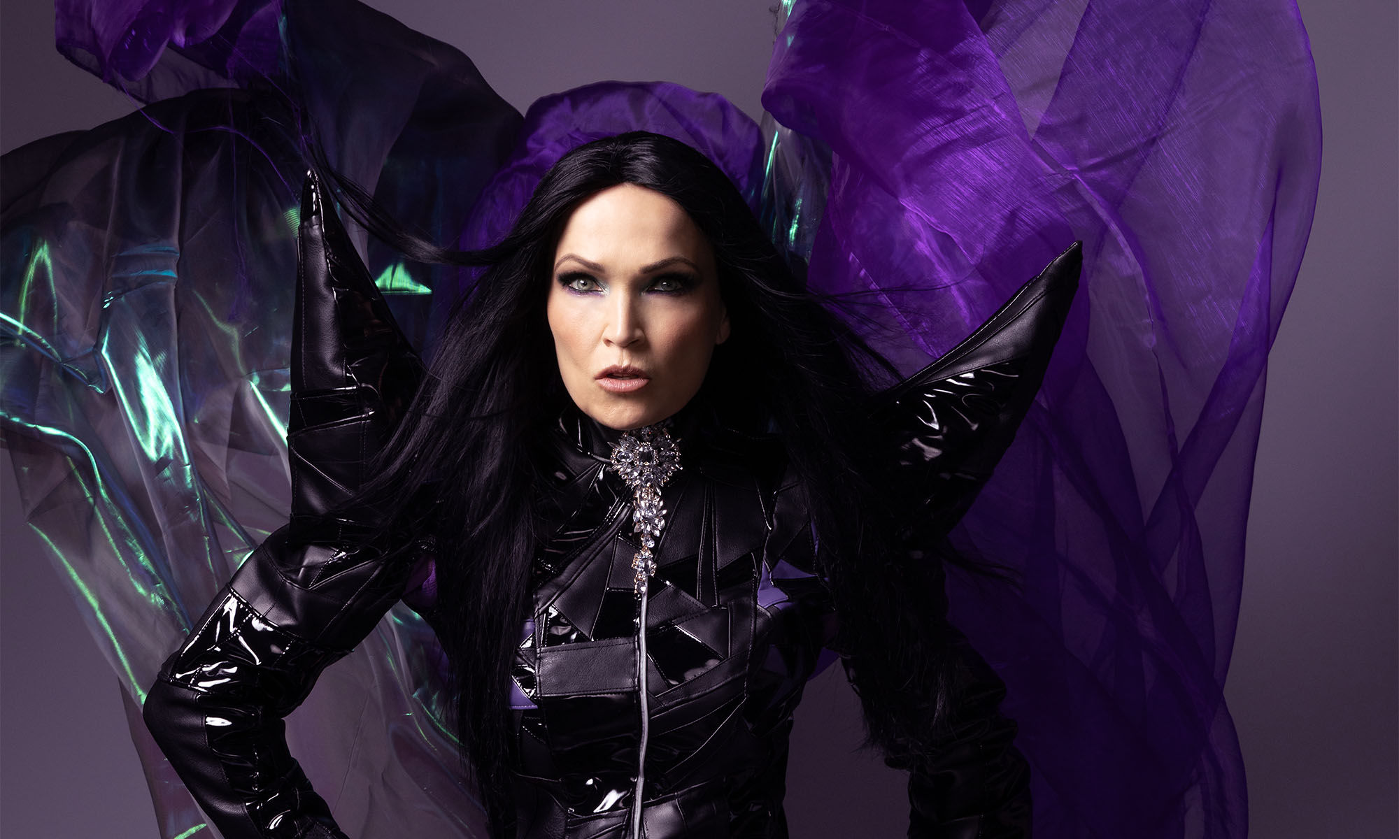Tarja Turunen, finnische Sopranistin und Heavy-Metal-Sängerin.