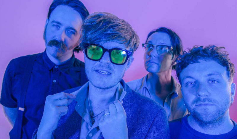 Die vier Musiker der britischen Band Yard Act