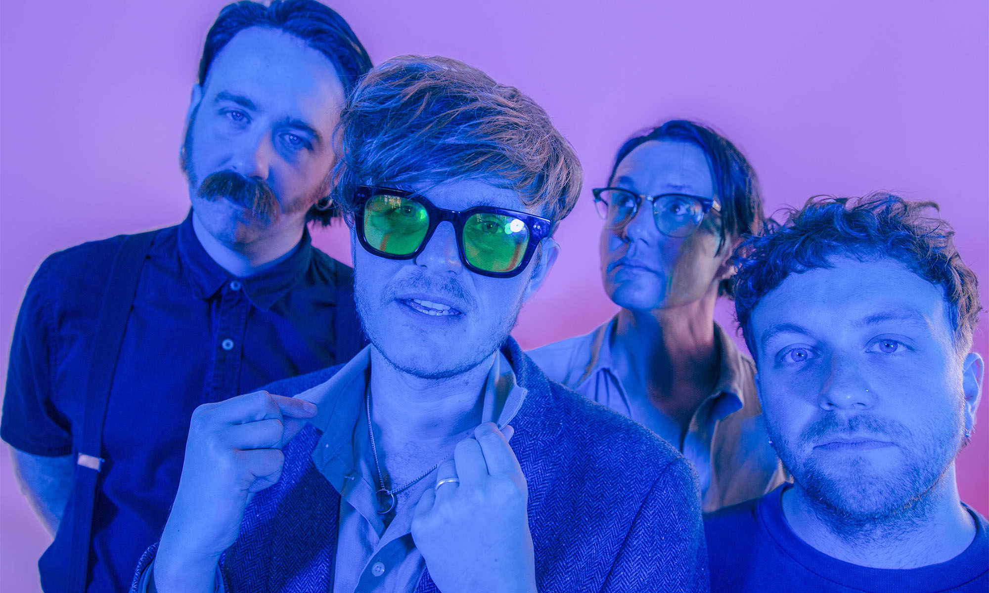 Die vier Musiker der britischen Band Yard Act
