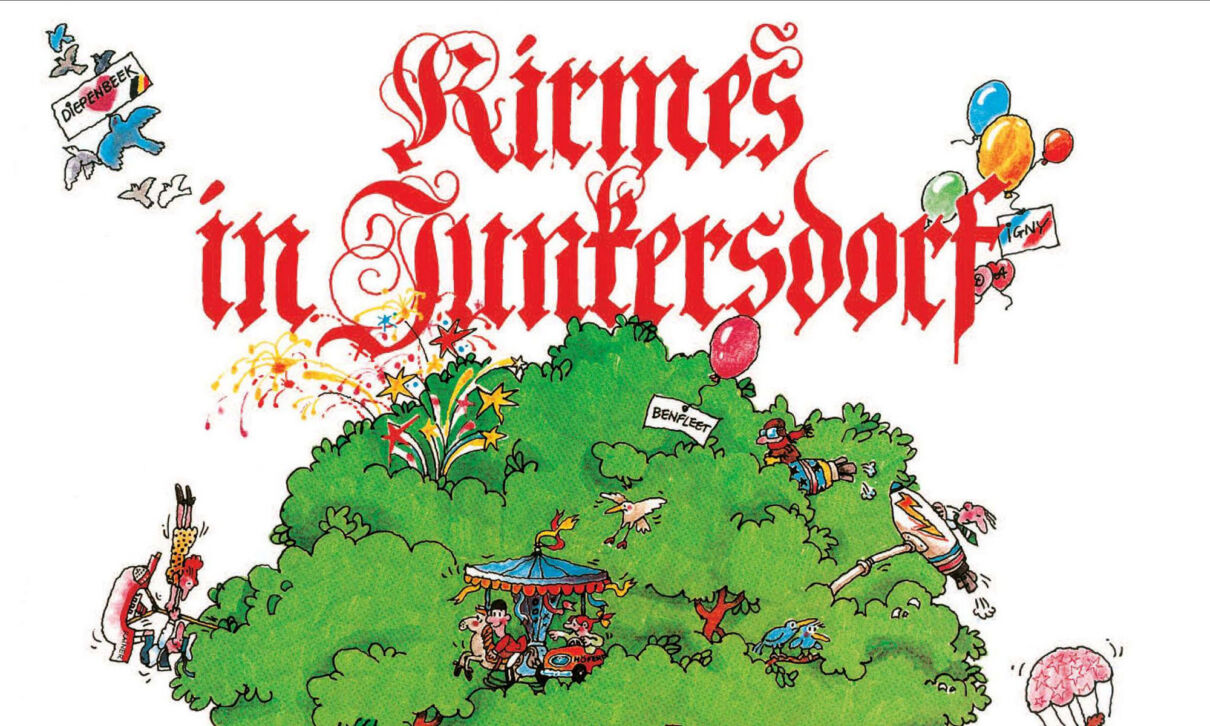 Plakat der Kirmes in Junkersdorf