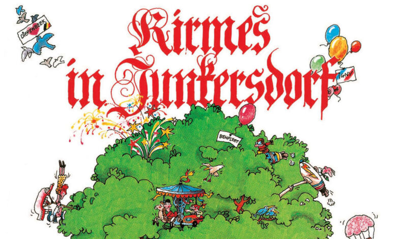 Plakat der Kirmes in Junkersdorf