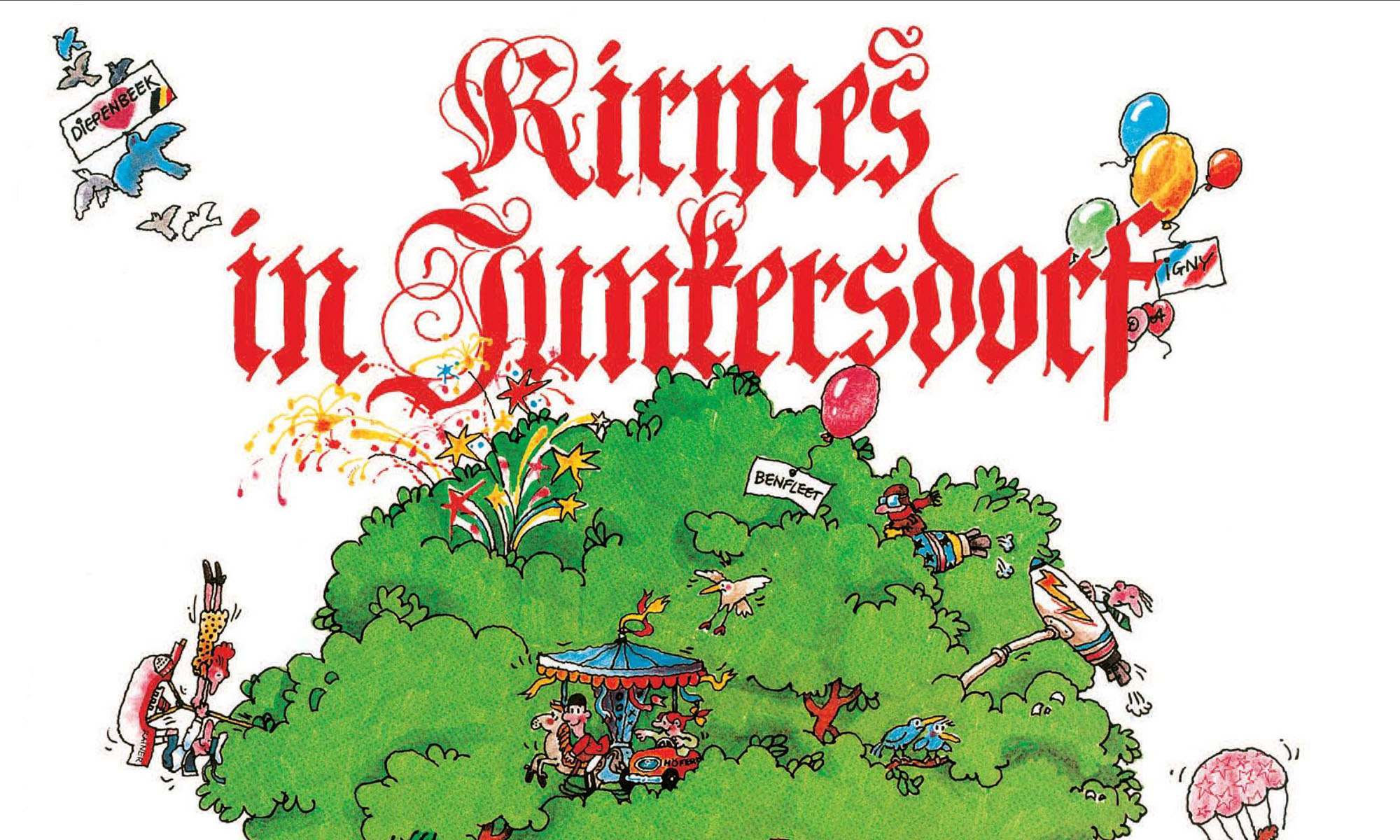Plakat der Kirmes in Junkersdorf