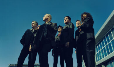 Die Band Simple Minds im Jahre 2026.