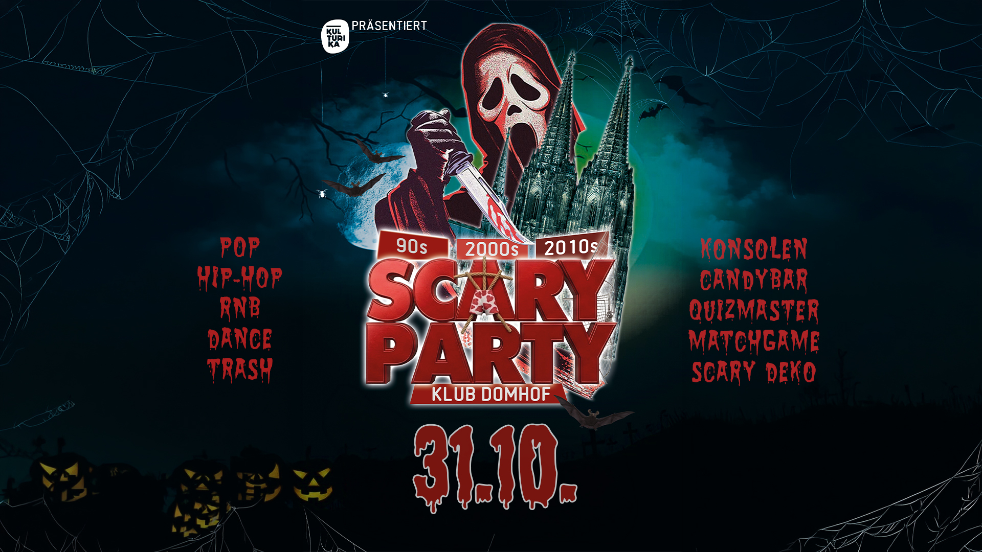 Scary Party – Facebook – Domhof 31-10-2026