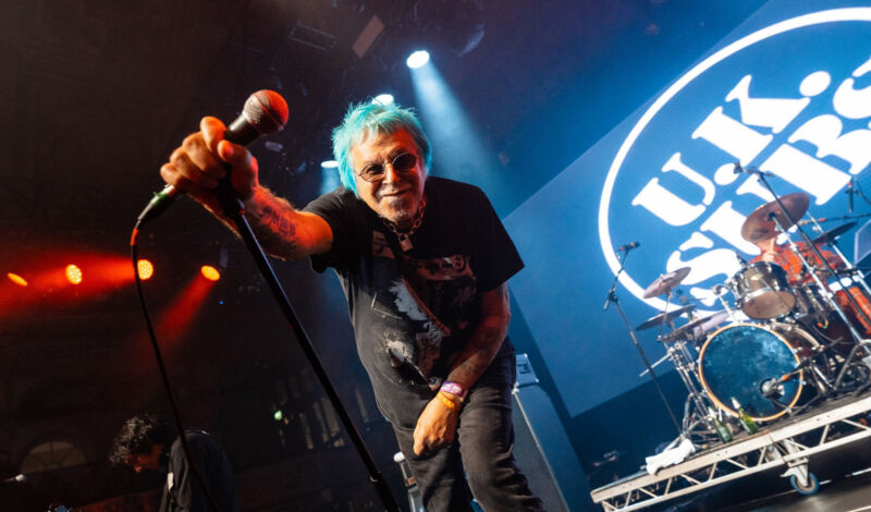 Die britische Punkrockband UK Subs.