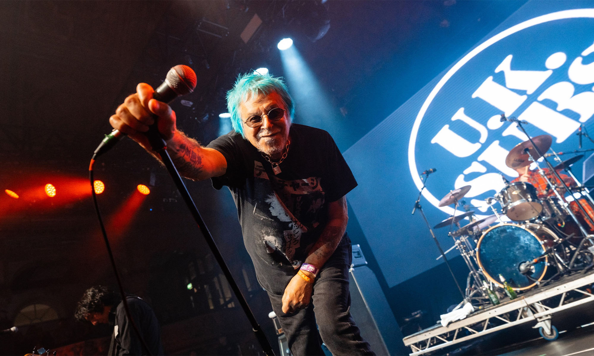 Die britische Punkrockband UK Subs.