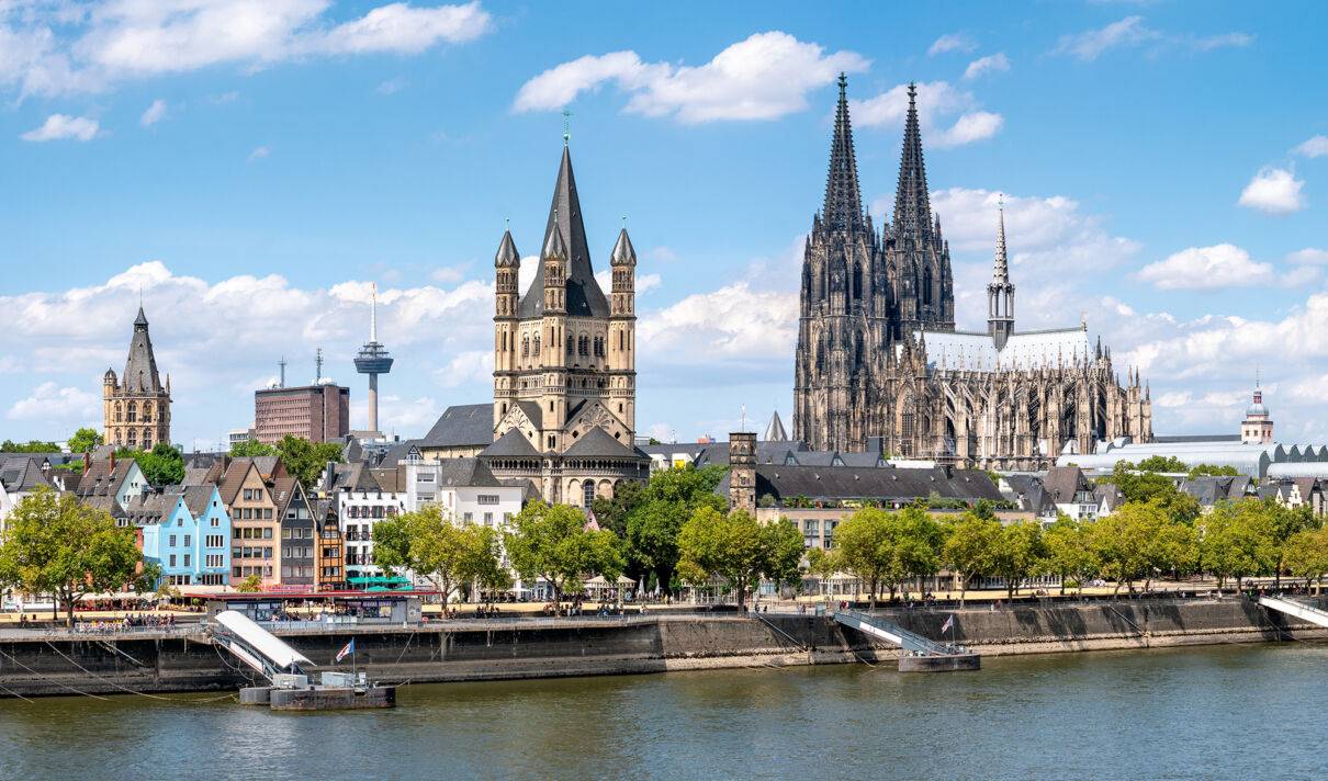 Kölner Altstadt, Groß St. Martin und Kölner Dom