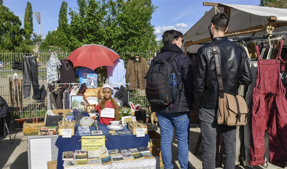 Foto vom Flohmarkt